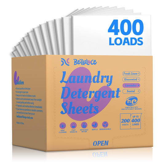 Laundry Detergent Sheets-Lavender(400 Loads)