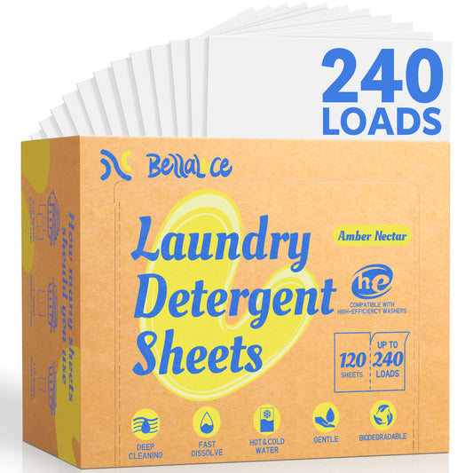 Laundry Detergent Sheets-Amber Nectar(240 Loads)
