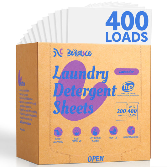 Laundry Detergent Sheets-Lavender(400 Loads)