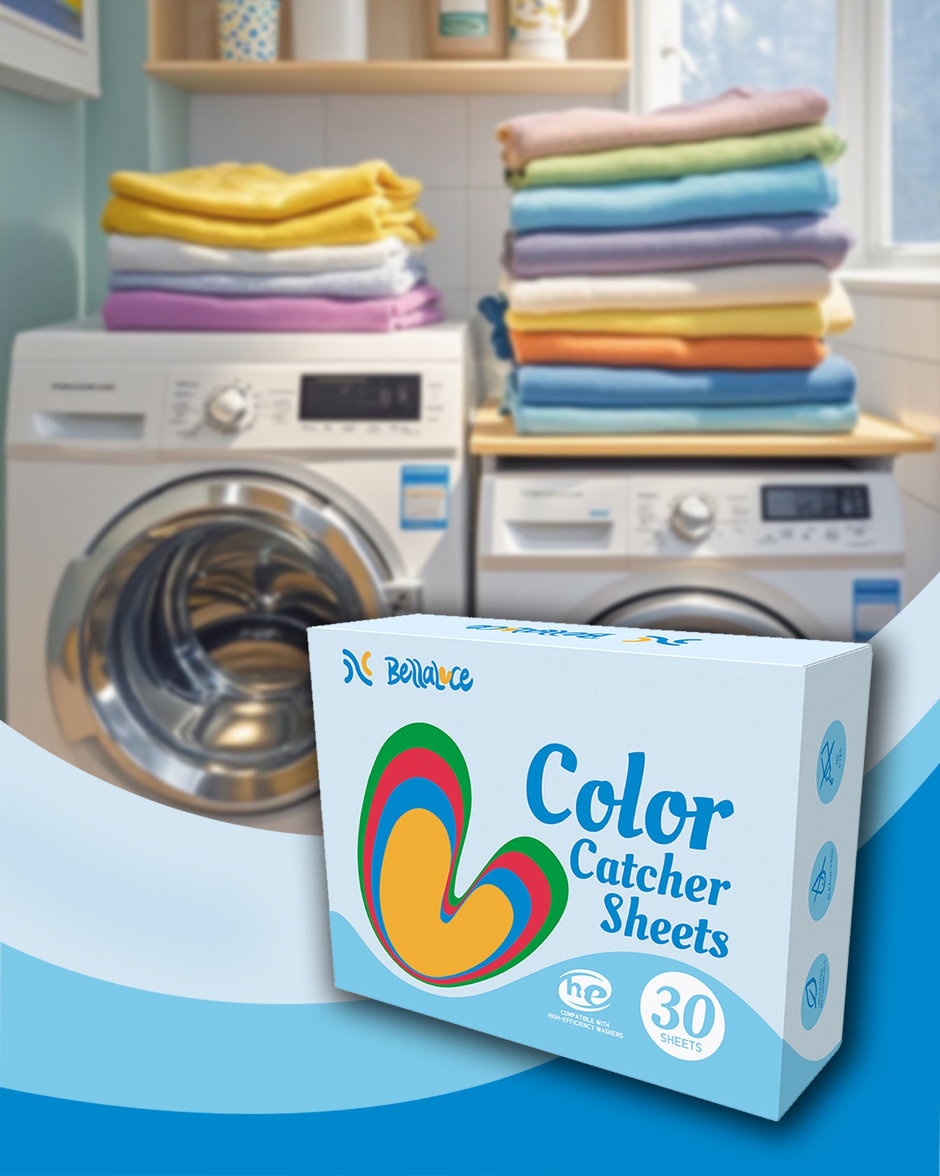 Color Catcher Sheets-Unscented-Unscented – BellaLuce