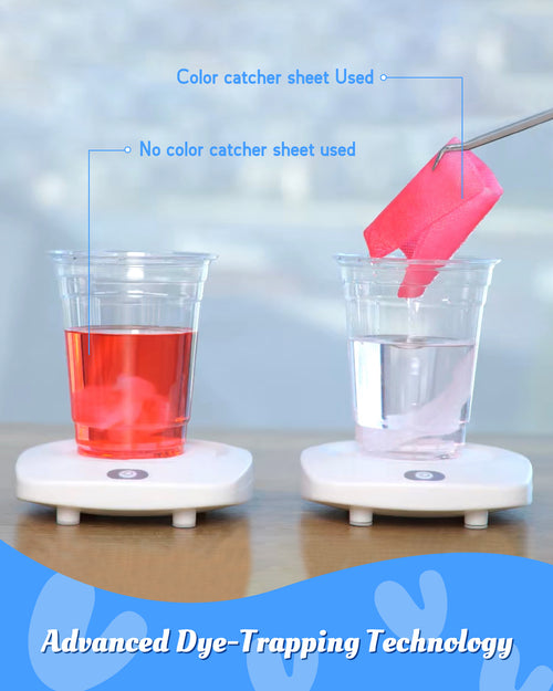 Bellaluce Color Catchers for Laundry 54 Count, Dye Catcher to Prevent Color Runs, Grabber Sheets for Home, Apartment, Dorm, Hotel