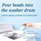 BellaLuce Laundry Scent Booster Beads, Fresh Ocean Breeze, 24 oz, Long-Lasting Fragrance, 2-in-1 Scent & Soften, Odor Eliminator, Safe for All Fabrics & Washers