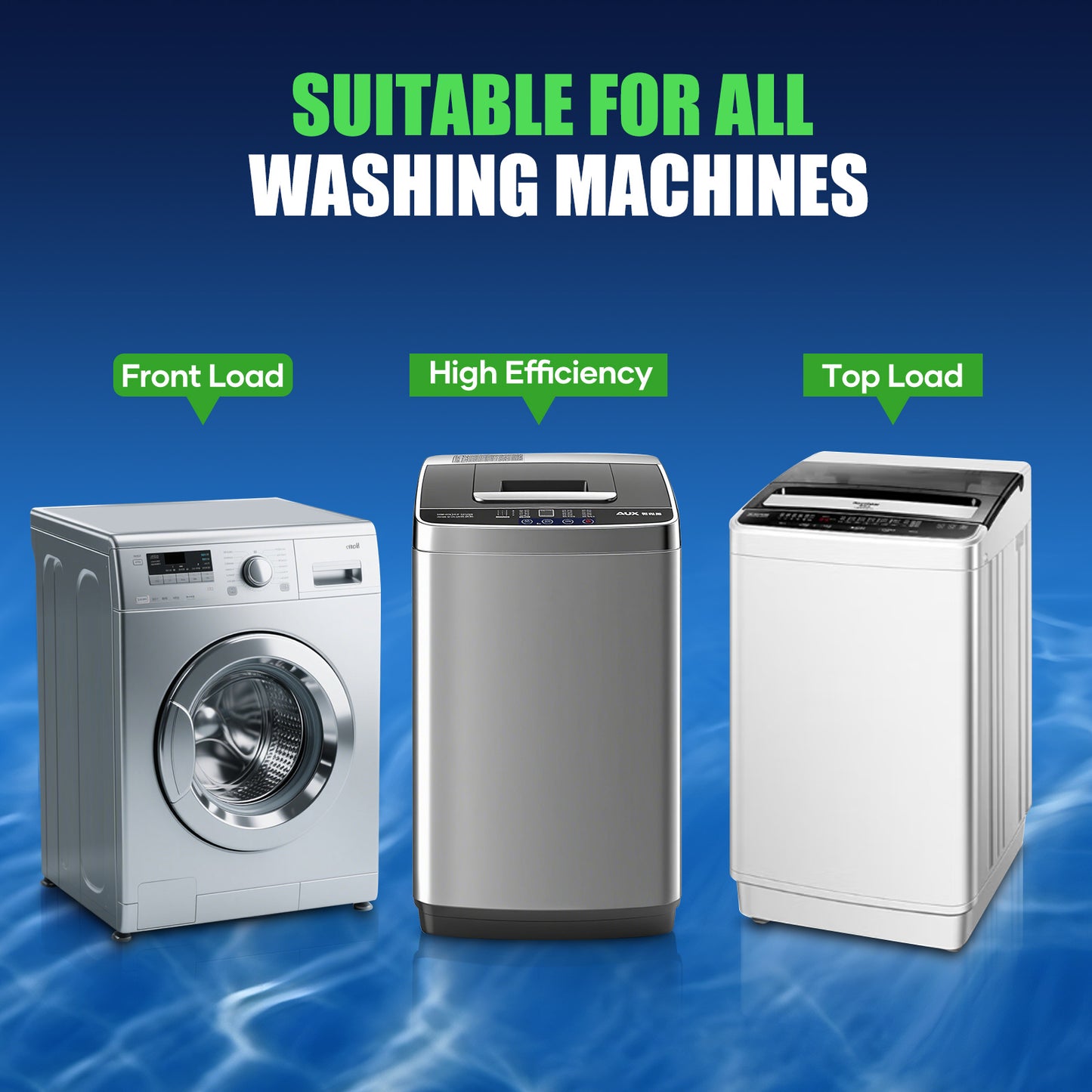 Washing Machine Cleaning Tablets - 32 Pack Wild Bluebell Scent