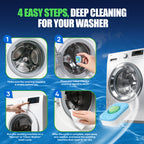 Washing Machine Cleaning Tablets - 32 Pack Wild Bluebell Scent