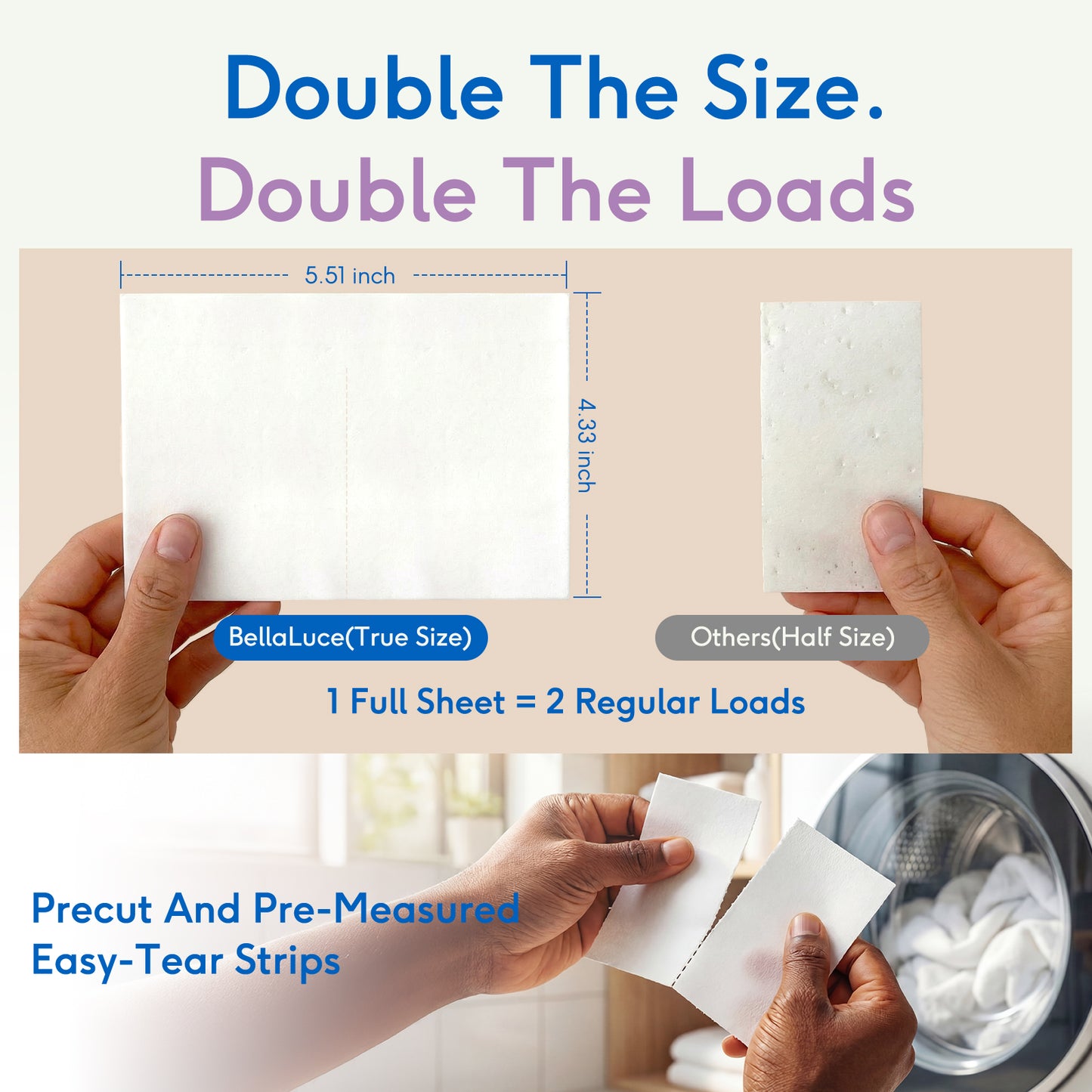 Laundry Detergent Sheets-Dreamy Sway(240 Loads)