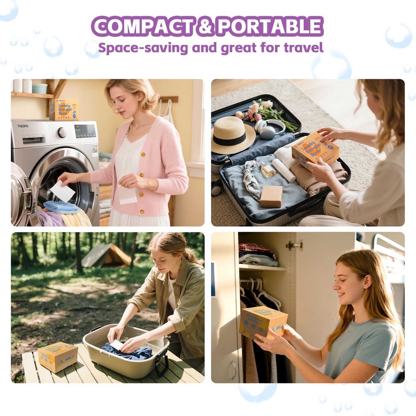 Laundry Detergent Sheets-Lavender(400 Loads)